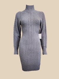 Long Sleeve Mini Sweater Dress
