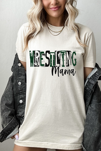 Distressed Wrestling Mama S/S Tee