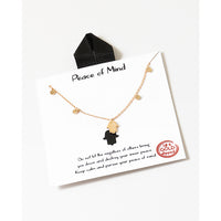 Peace Of Mind Qoute Necklace