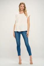 Crinkle Woven Top