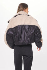 Puffer Shearling Jacket