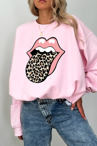 Rolling Stone Cheetah Print Tongue