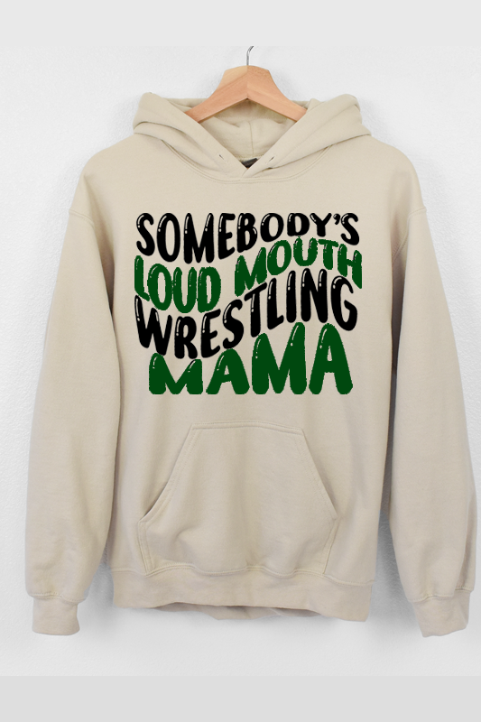 Loud Mouth Wrestling Mama Pullover Hoodie