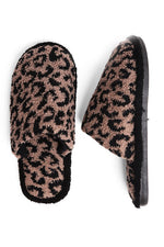 Cheetah Print Slippers
