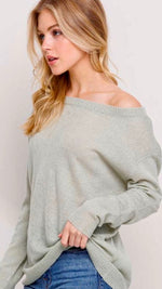 Loose Fit Sweater Top