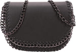 Chain Lined Satchel