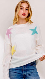 Multi Star Sweater