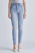 Washed Out High Waisted Jeans