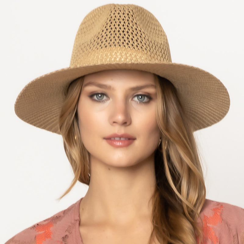 Cut Out Bamboo Hat