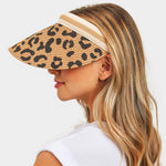 Cheetah Visor Hat